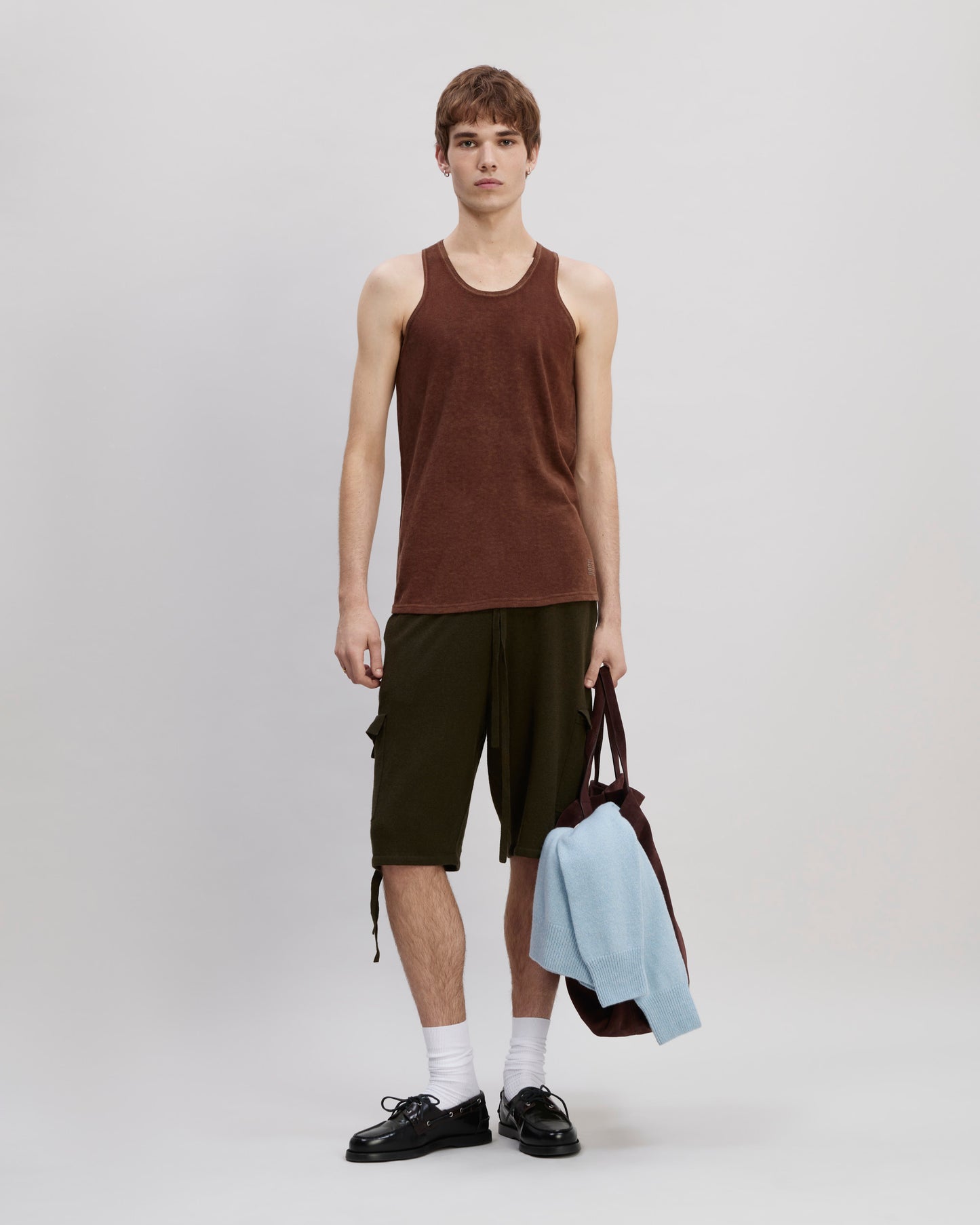 Brown TANK17 Top