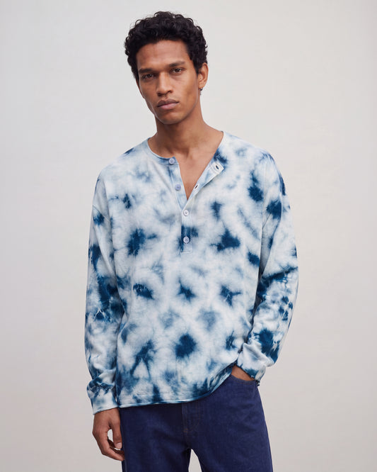Blue Tie & Dye Shirt