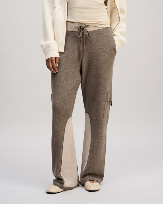 Beige Cargo Pants